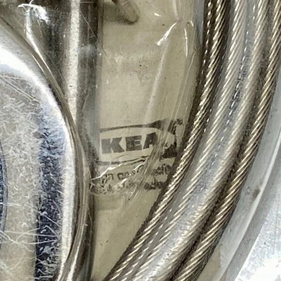 IKEA Dignitet Curtain Wire 600.752.95, Stainless Steel, 5m/197" Long New - Picture 3 of 9
